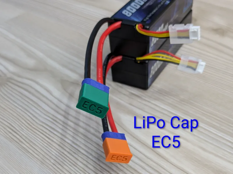 EC5 LiPo Batterie Kappe
