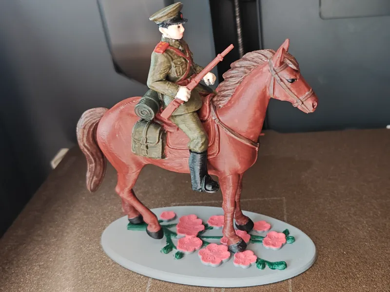 马踏樱花
