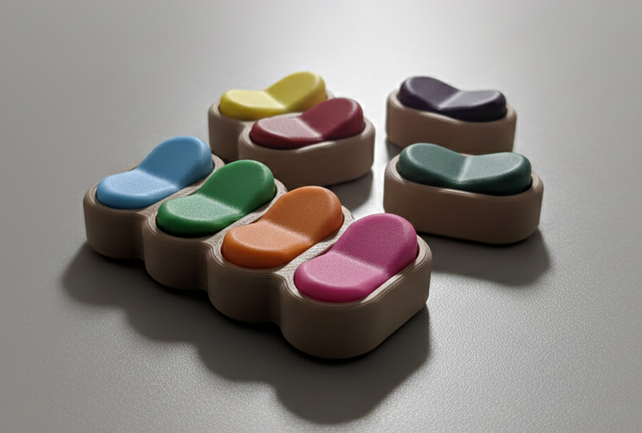 Miniatura 6 do modelo 3D Rocker Fidget Switch