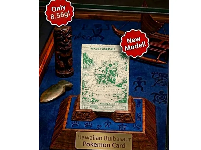 Hawaiian Bulbasaur Pokemon Card