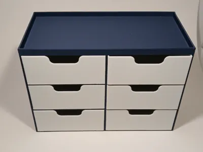 6-Drawer Desk Organizer   Tall Drawer Edition