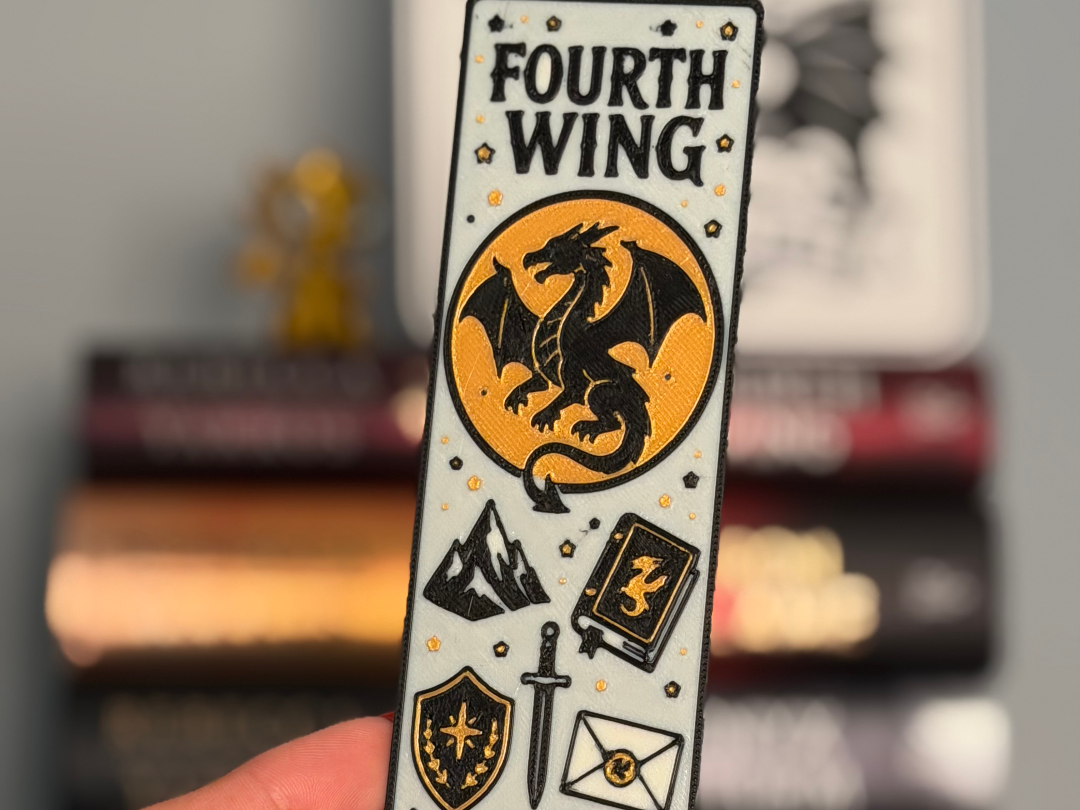Fourth Wing Bookmark