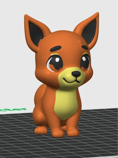 New cute dog printmon