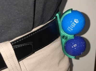 Belt Golf Ball Holder