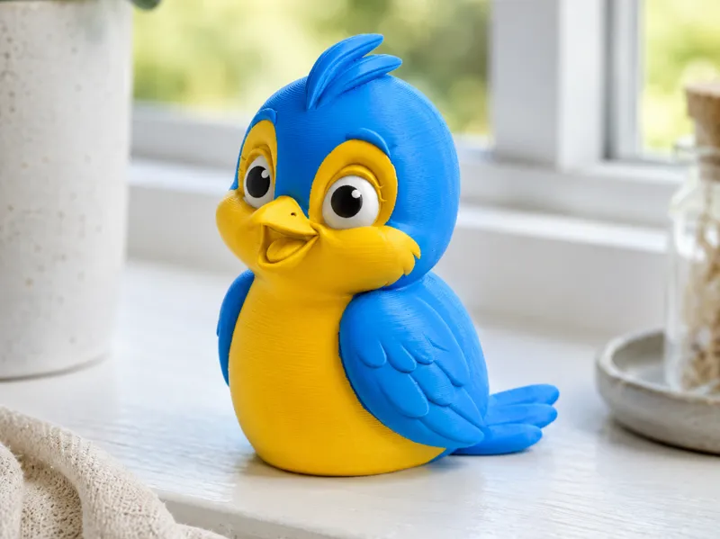 Happy Blue Bird