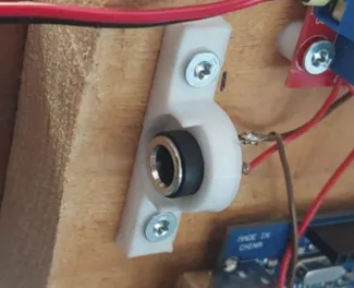 Holder for 12V power plug