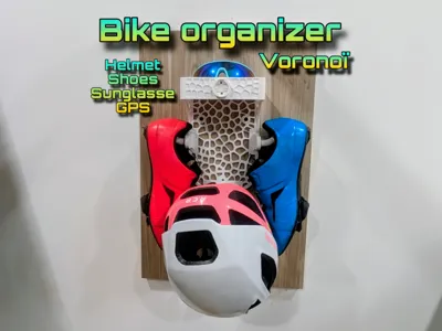Bicycle Wall Organizer (MTB, Gravel, Road, etc.)
