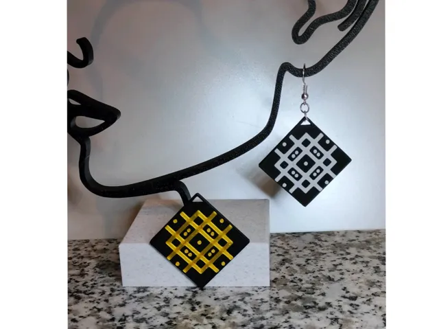 modern earrings no.3