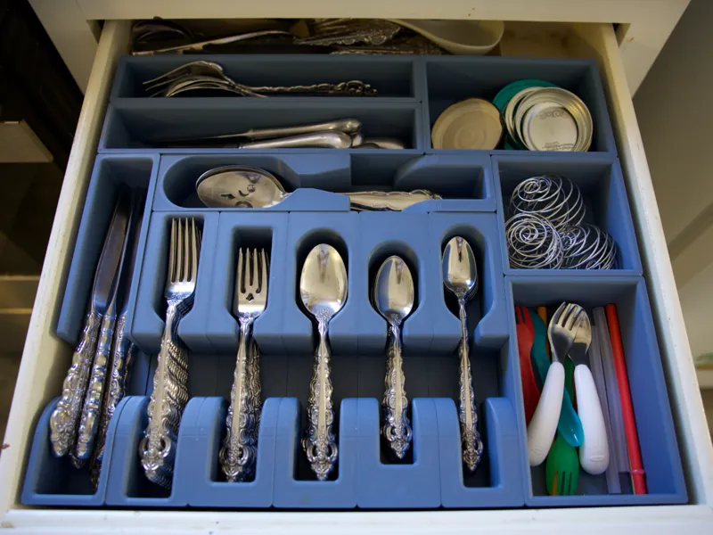 Modular Silverware/Flatware Organizer