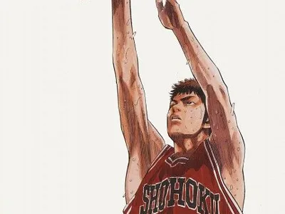 Slam Dunk: Hisashi Mitsui and Akira Sendoh