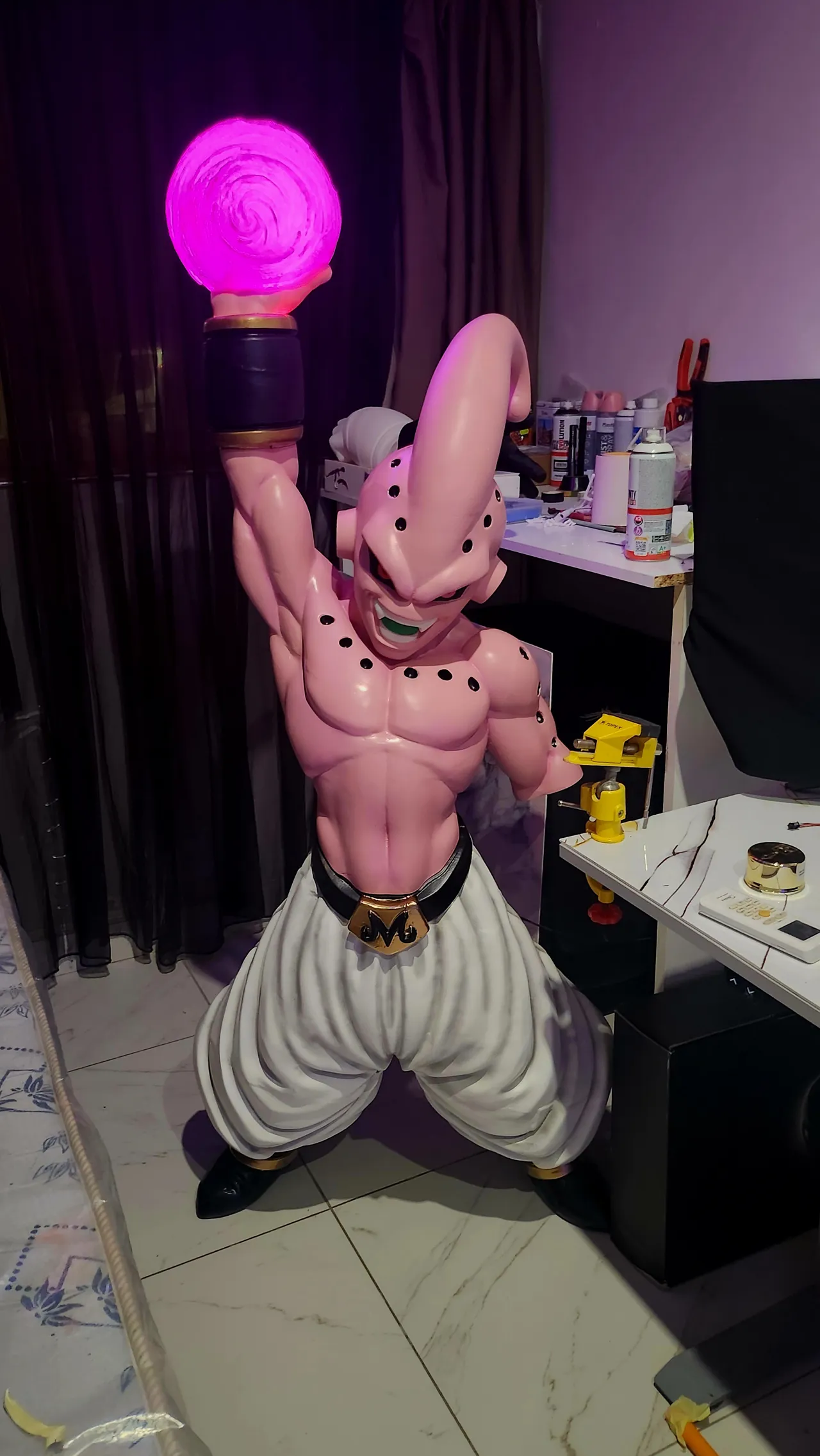 Kid Majin Buu Life-Size 3D Model view 3