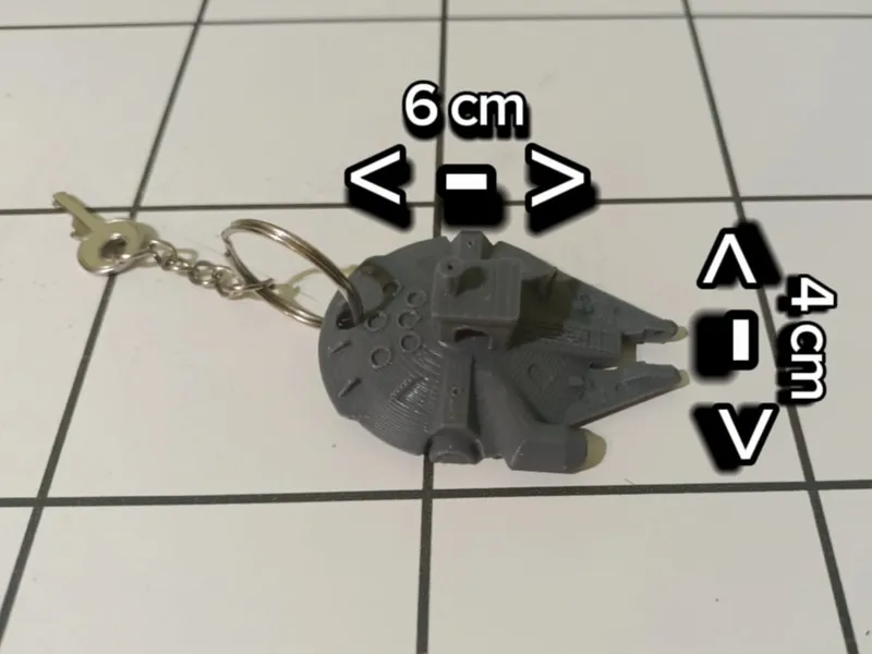 millennium Benchy keychain