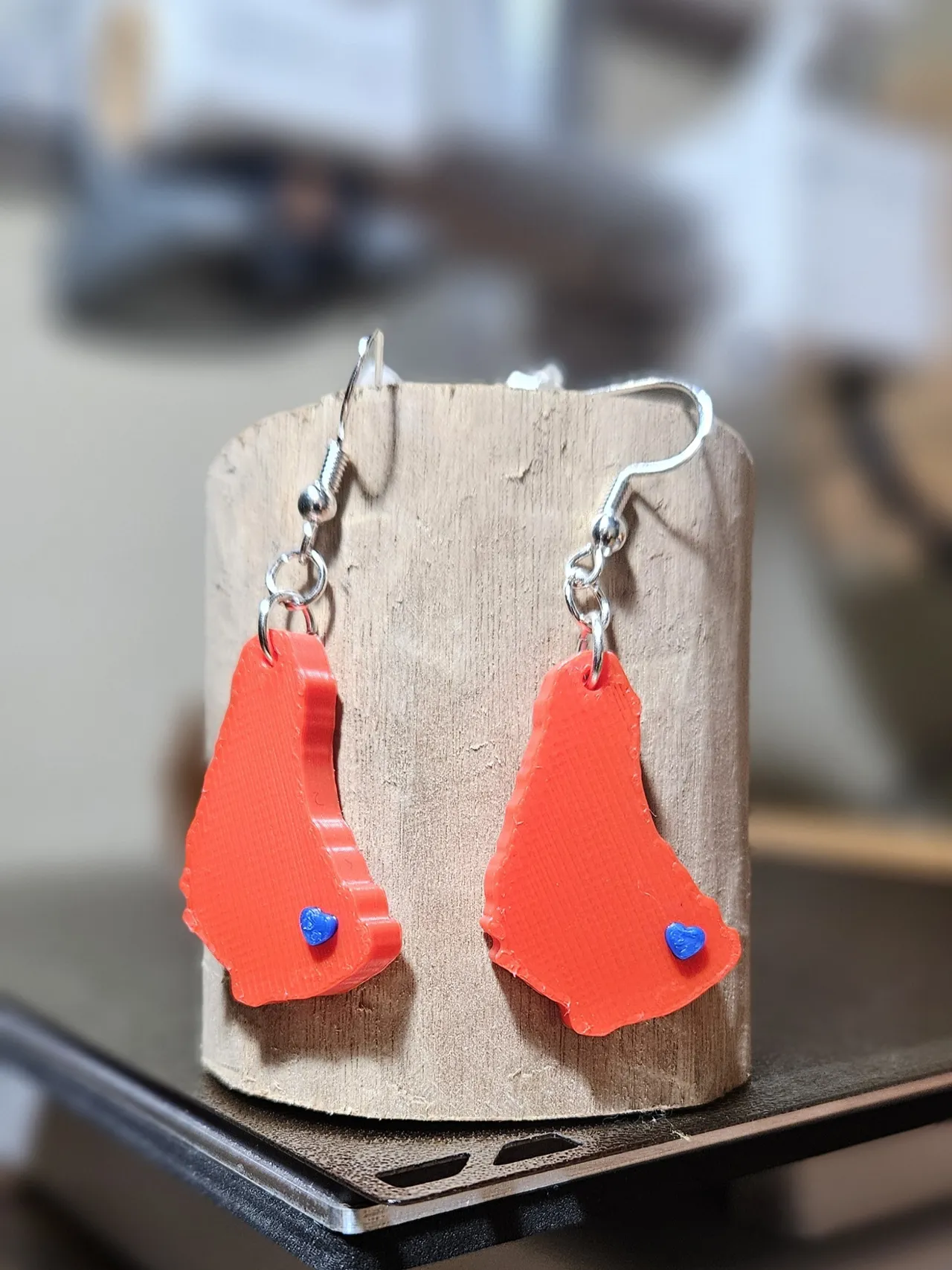 Heart of Barbados Earrings view 4