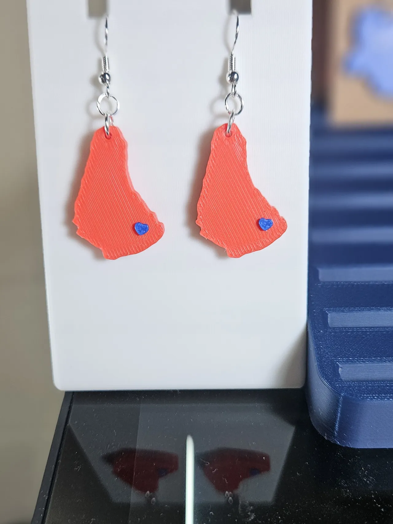 Heart of Barbados Earrings view 2