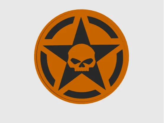 HD Skull Coaster