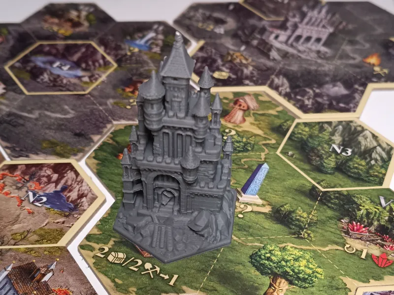 HoMM3 Necropolis Town Token