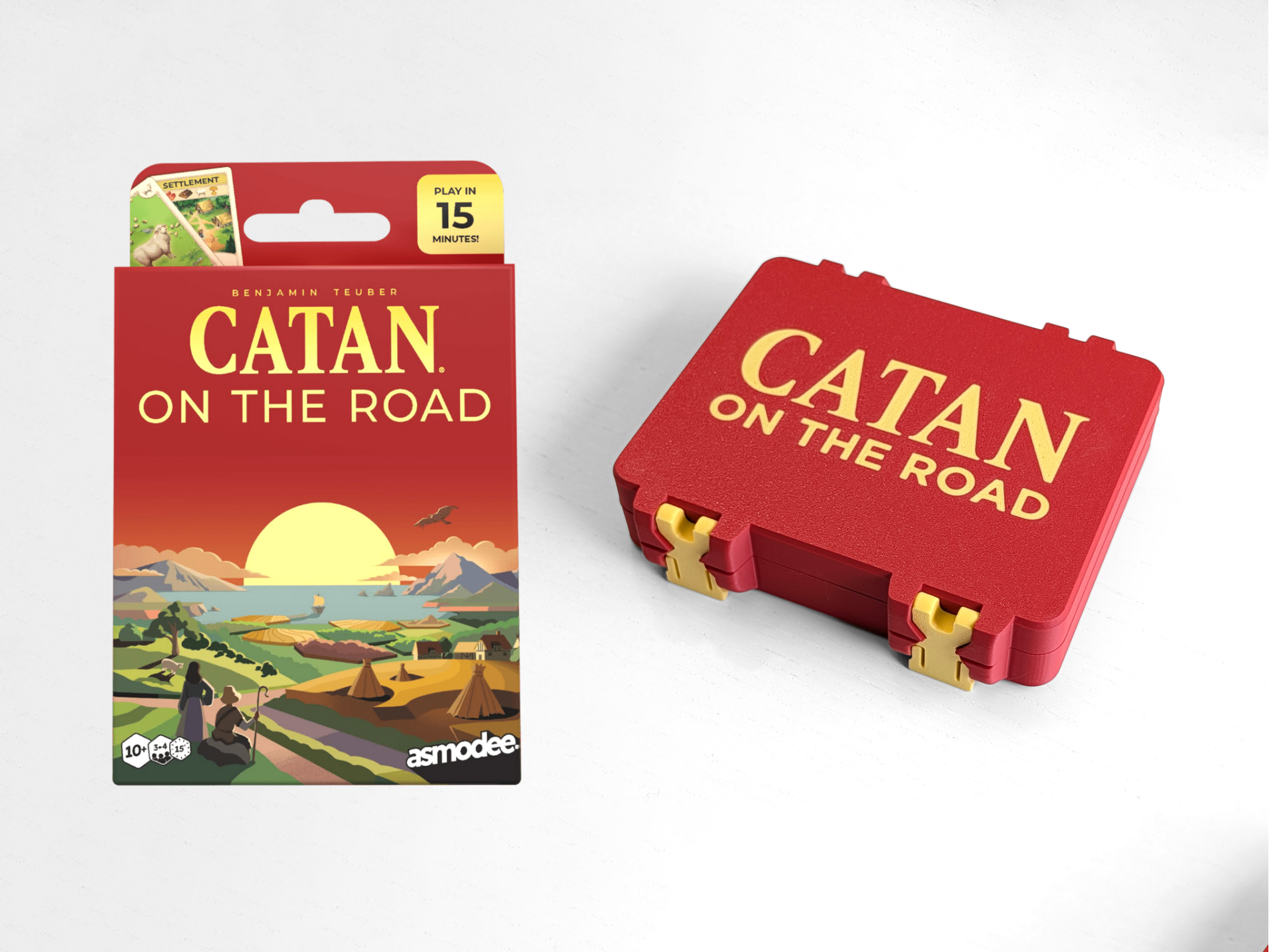 Catan: On the Road - Organizer Card Box