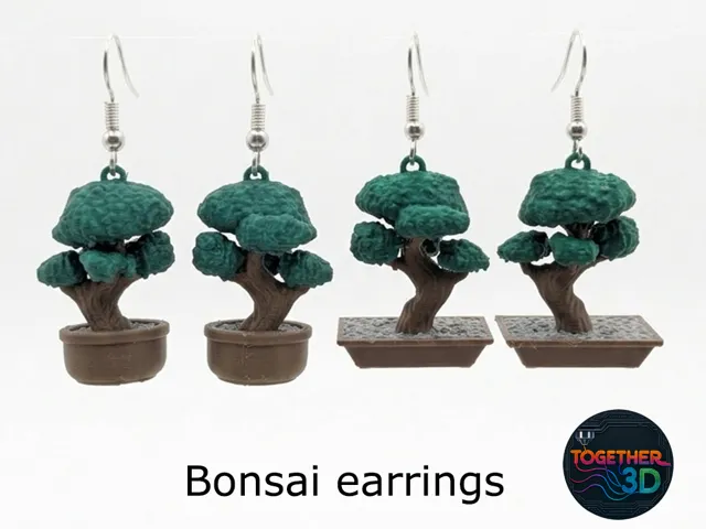 Bonsai earrings - 2 variants