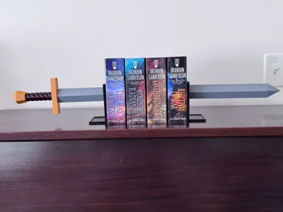 Sword Illusion Bookends