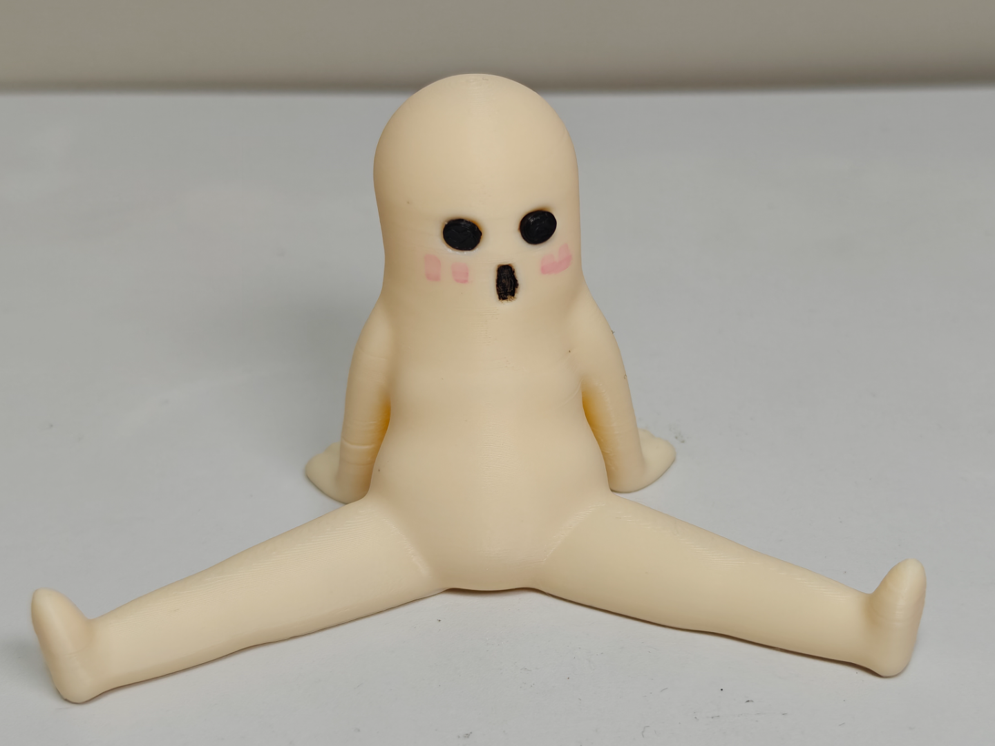 Miniatura 1 do modelo 3D 劈叉小人