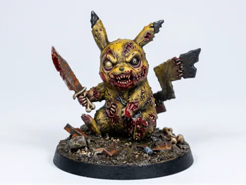 Accesorio para impresora 3D: Zombie Pikachu — referencia de MakerWorld