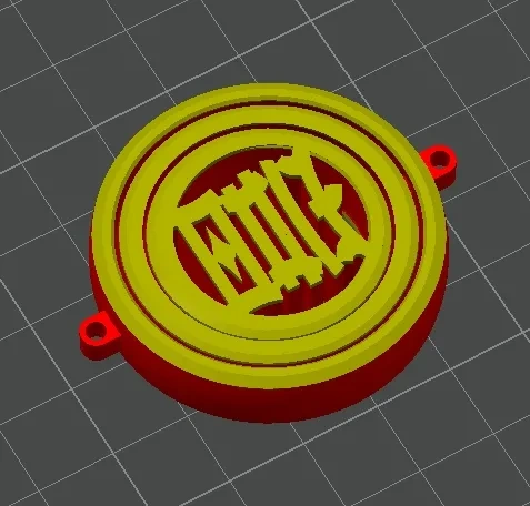 Miniatura 3 do modelo 3D 指尖旋转陀螺解压玩具（反正暴富）