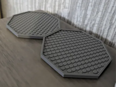 Tessellated Octagonal Coaster