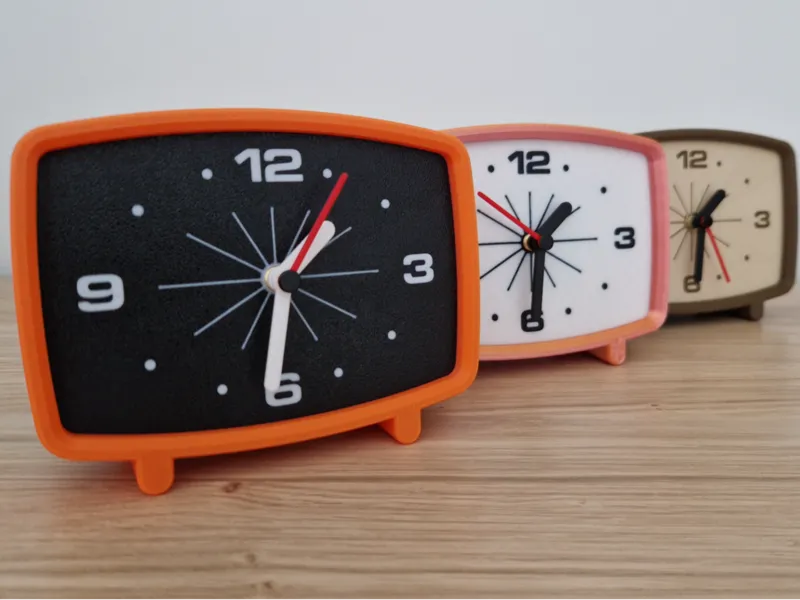 Retro clock