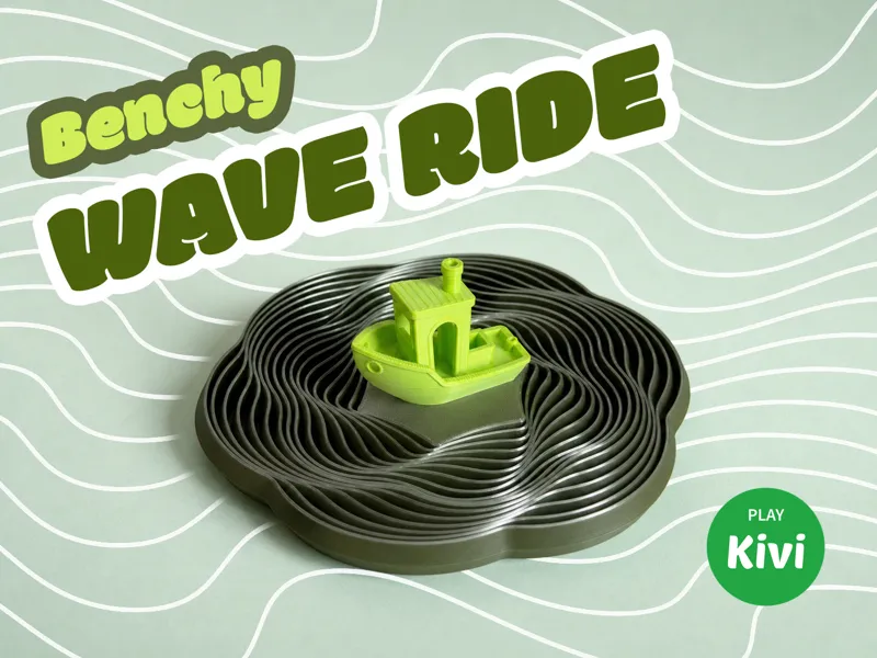 Wave Fidget - Benchy version