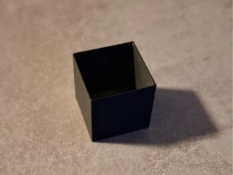 Test Cube without Top and Bottom