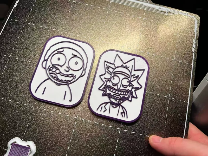 RICK & MORTY MAGNETS