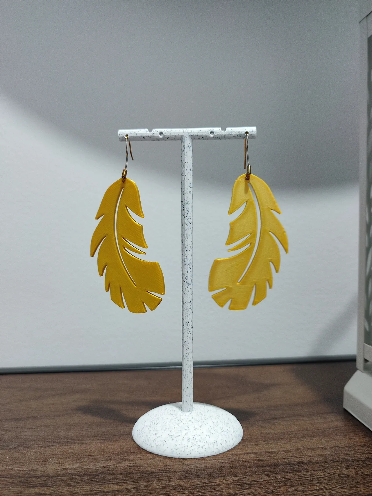 Aretes Pluma Ancestral view 2