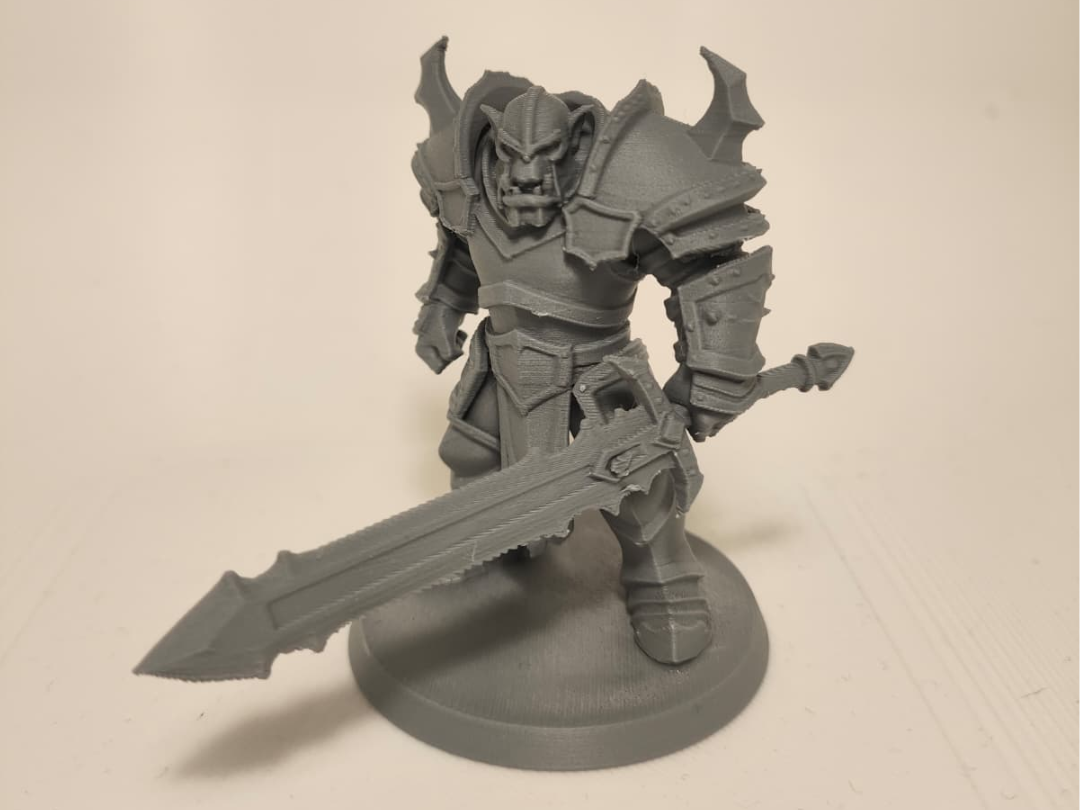 D&D - Orc Warplate Champion - Sword