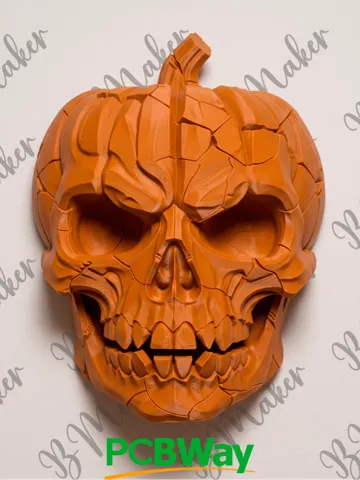 Adorno temático: Calabaza Calavera Halloween - Wall Art — vista de referencia 2