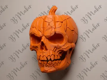 Adorno temático: Calabaza Calavera Halloween - Wall Art — vista de referencia 4