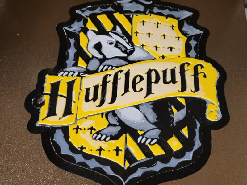 Hue Forge - Hufflepuff crest