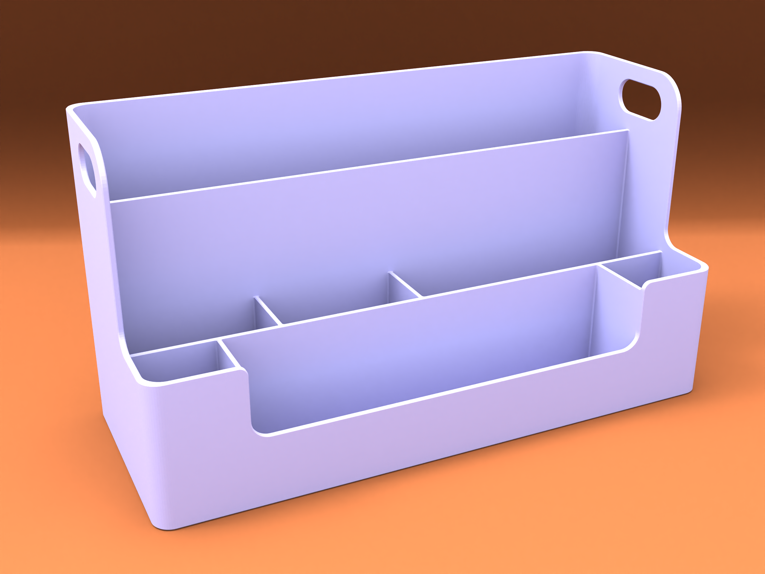 Miniatura 1 do modelo 3D 大号拼豆工具收纳盒