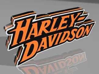 Harley-Davidson LED lightbox and Wall Art