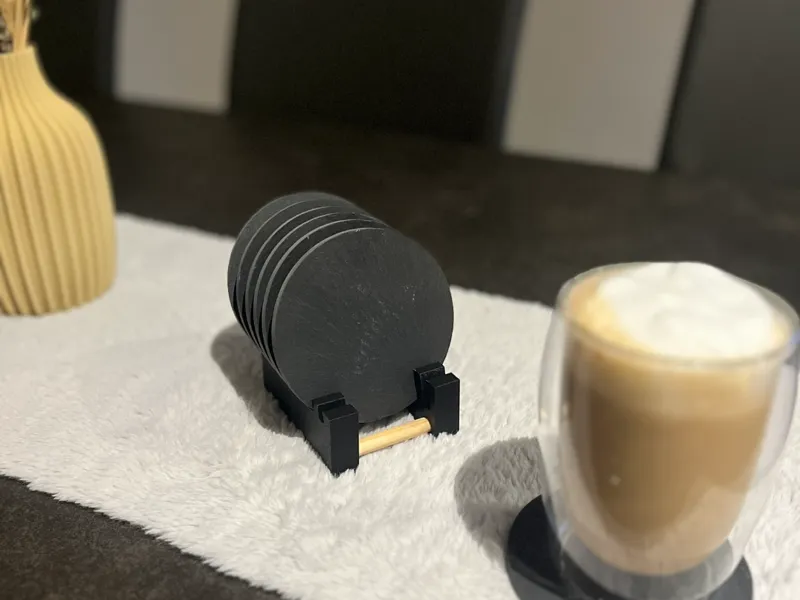 Einfacher Halter für Untersetzer (ca. Ø100 mm)
