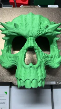 Masque de démon effrayant — photo 2