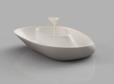 Christmas Party Snack Bowl - Boat