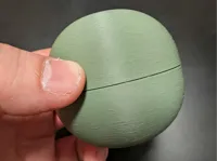 62mm, light fuzzy, var. layer height, 4 walls, 100% infill