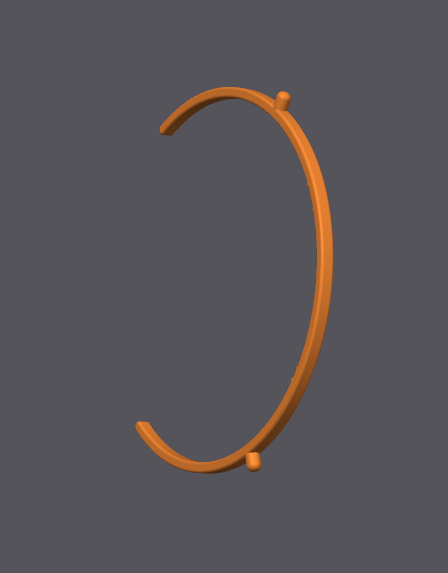 Miniatura 2 do modelo 3D 公主皇冠
