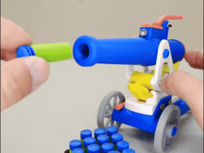 Alcohol Nerf Cannon view 4