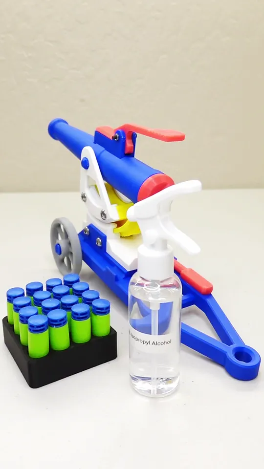 Alcohol Nerf Cannon view 2