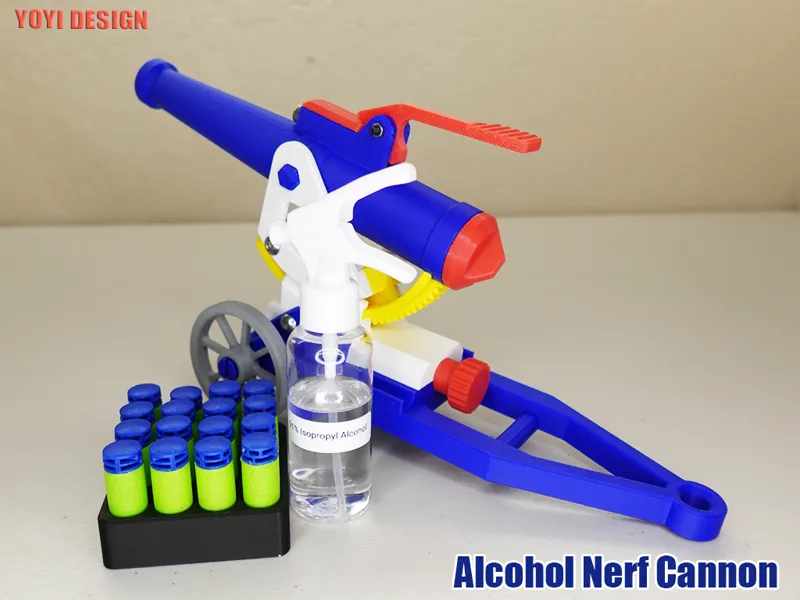 Alcohol Nerf Cannon