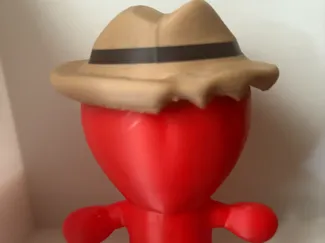 Disappearing Guy plushy