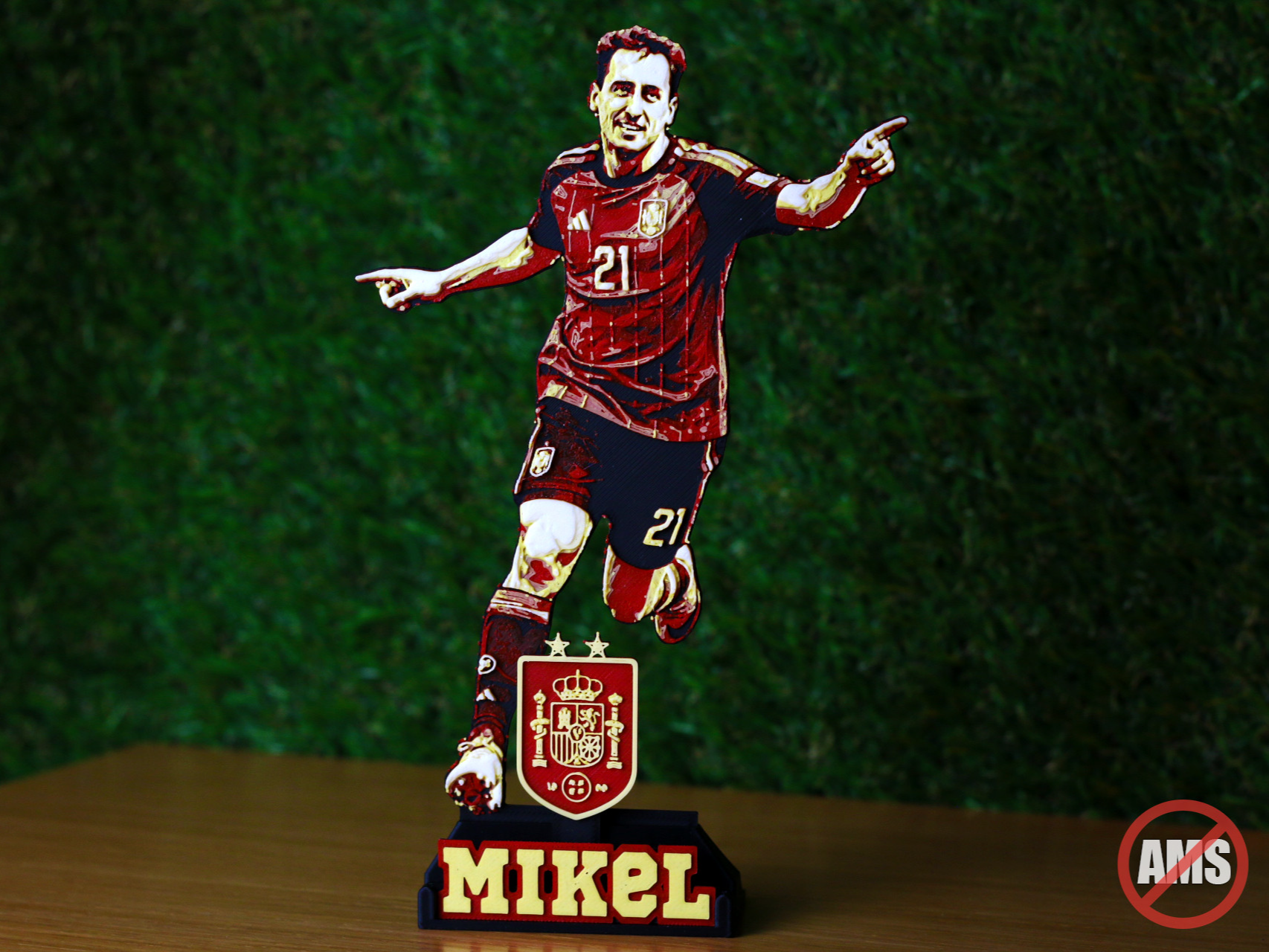 Mikel Oyarzabal Statuette - Football Icons #004 3D model