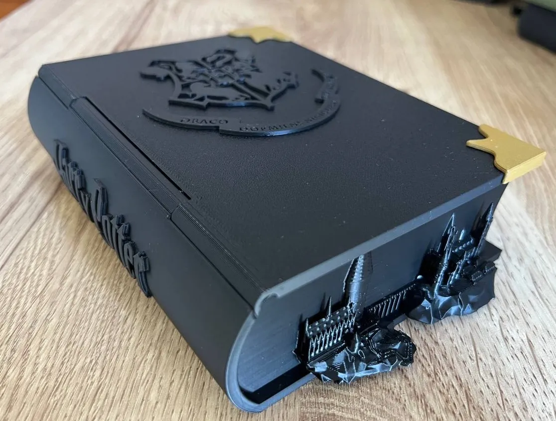 Caja-Libro Harry Potter Hogwarts view 2