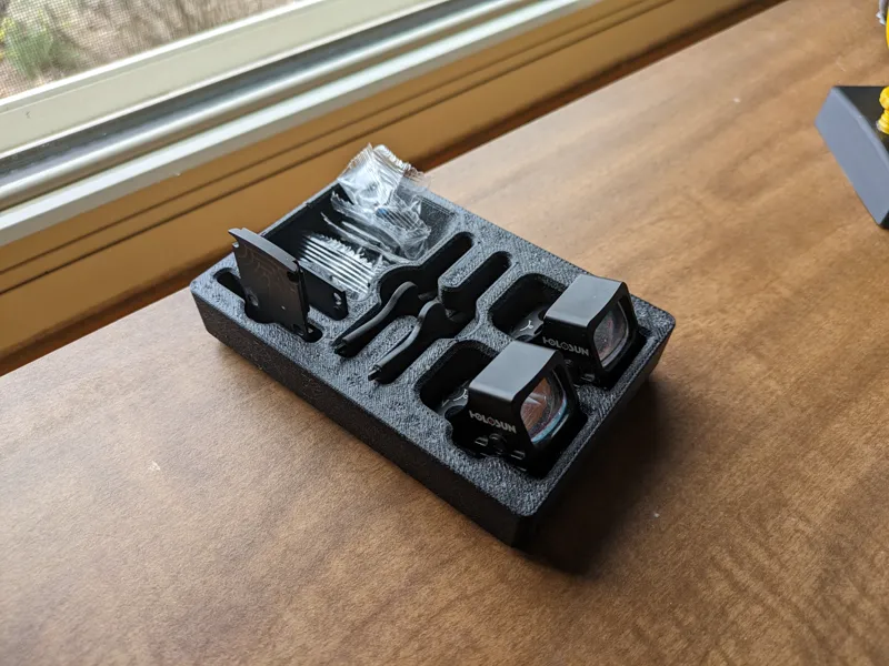 Gridfinity Holosun Organizer